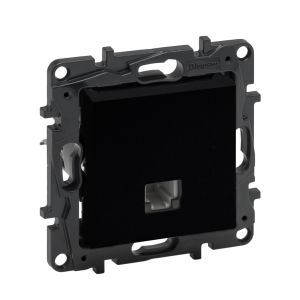 Legrand Raventi Selectıon Siyah Telefon Prizi Rj11 1 Çıkış 768629
