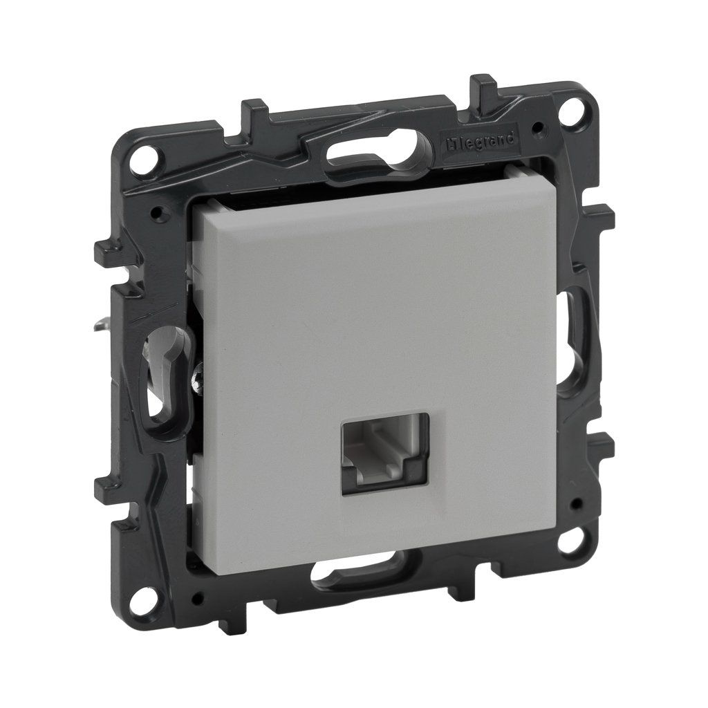 Legrand Raventi Selectıon Alüminyum Telefon Prizi Rj11 1 Çıkış 768229