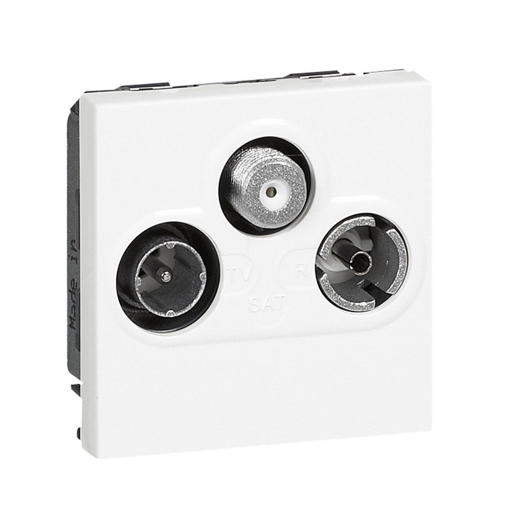 Legrand Sistem Armada Tv - Rd - Sat Prizi Yıldız 2 Modül Beyaz 078786