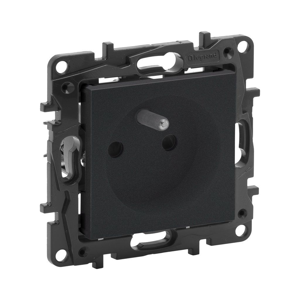 Legrand Raventi Füme Fransız Standardı Topraklı Priz (Ups) 768317