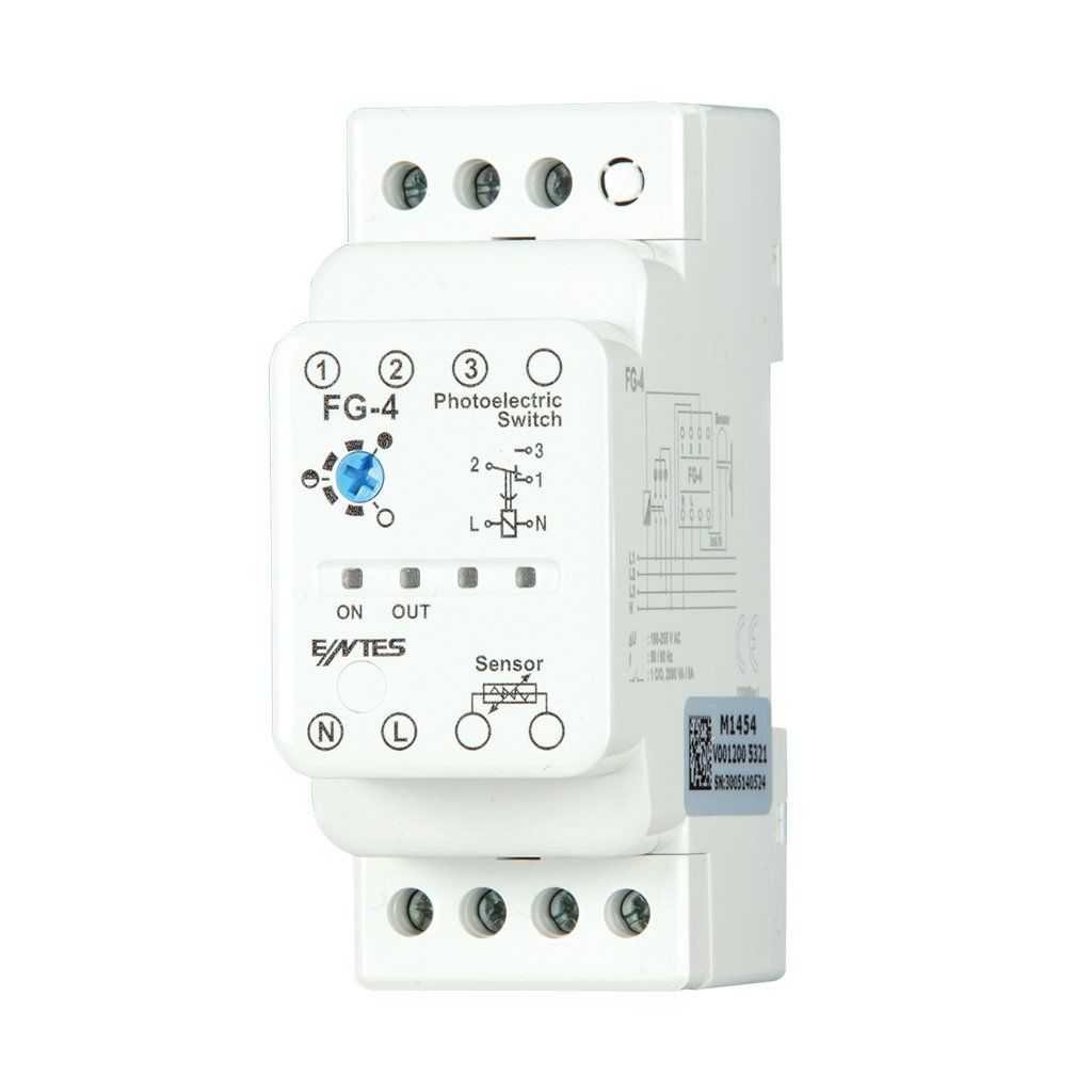 Entes FG-4 Pk28 220Vac T/İ Fotosel Role M1454