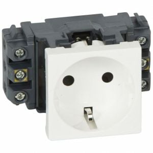 Legrand Sistem Armada Alman Std.Vida Bağlantılı Dlp Topraklı Priz Beyaz 077601