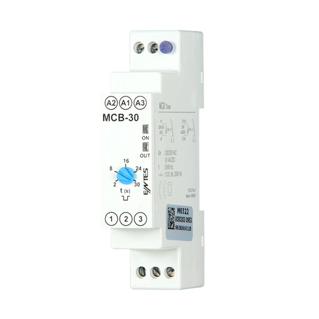 Entes MCB-30 12-240Vac/Dc Kıyıcı Beslemelı T/İ Elektronik Zaman Rolesi M2986 - M4114