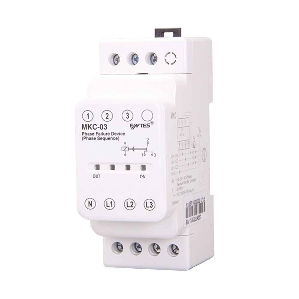Entes MKC-03 Pk28 220Vac T/İ Cap. Motor Koruma Rolesi M1667
