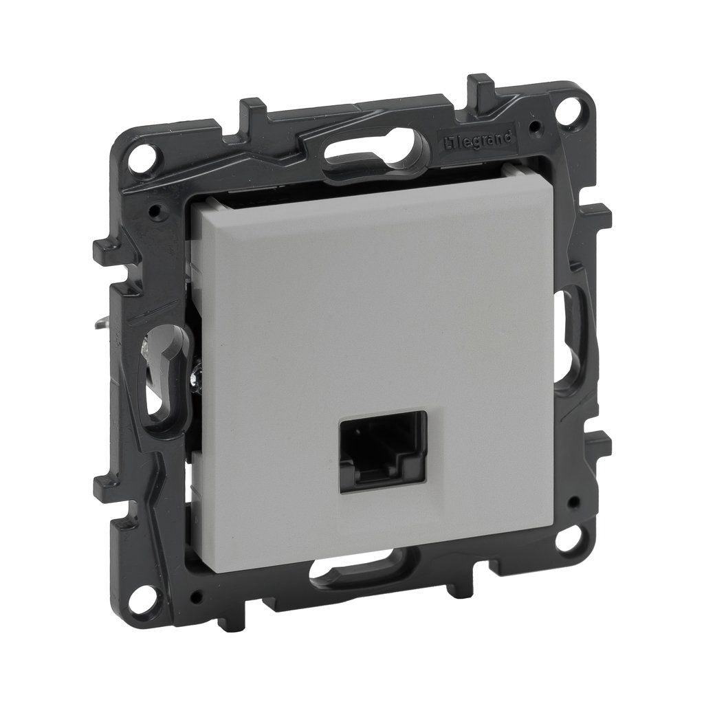 Legrand Raventi Selectıon Alüminyum Data Prizi Rj45 Cat 5E Utp 768238
