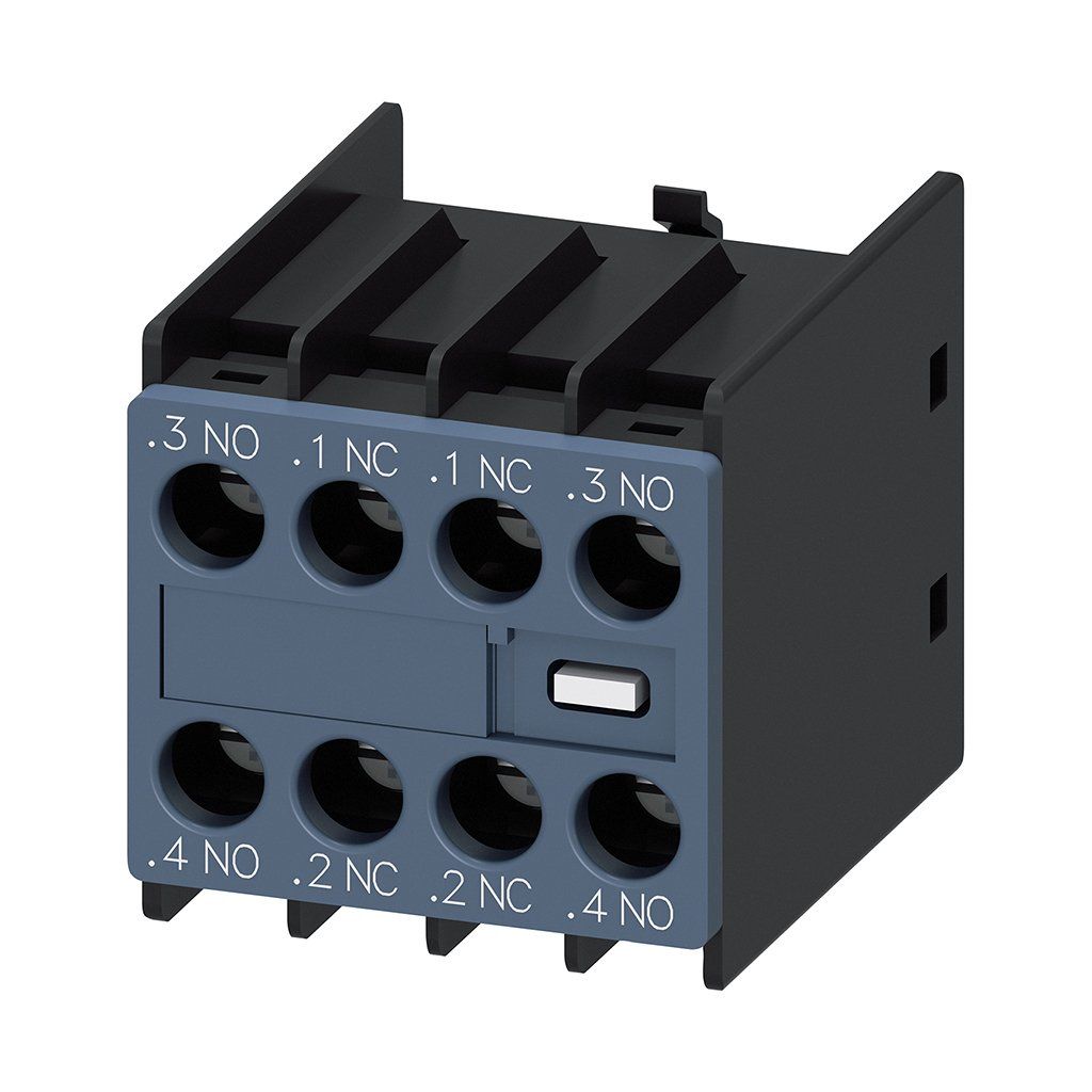 Siemens Kontaktör İçin Yardımcı Kontak 3No+1Nc Boy:S00-S3 3RH2911-1HA31