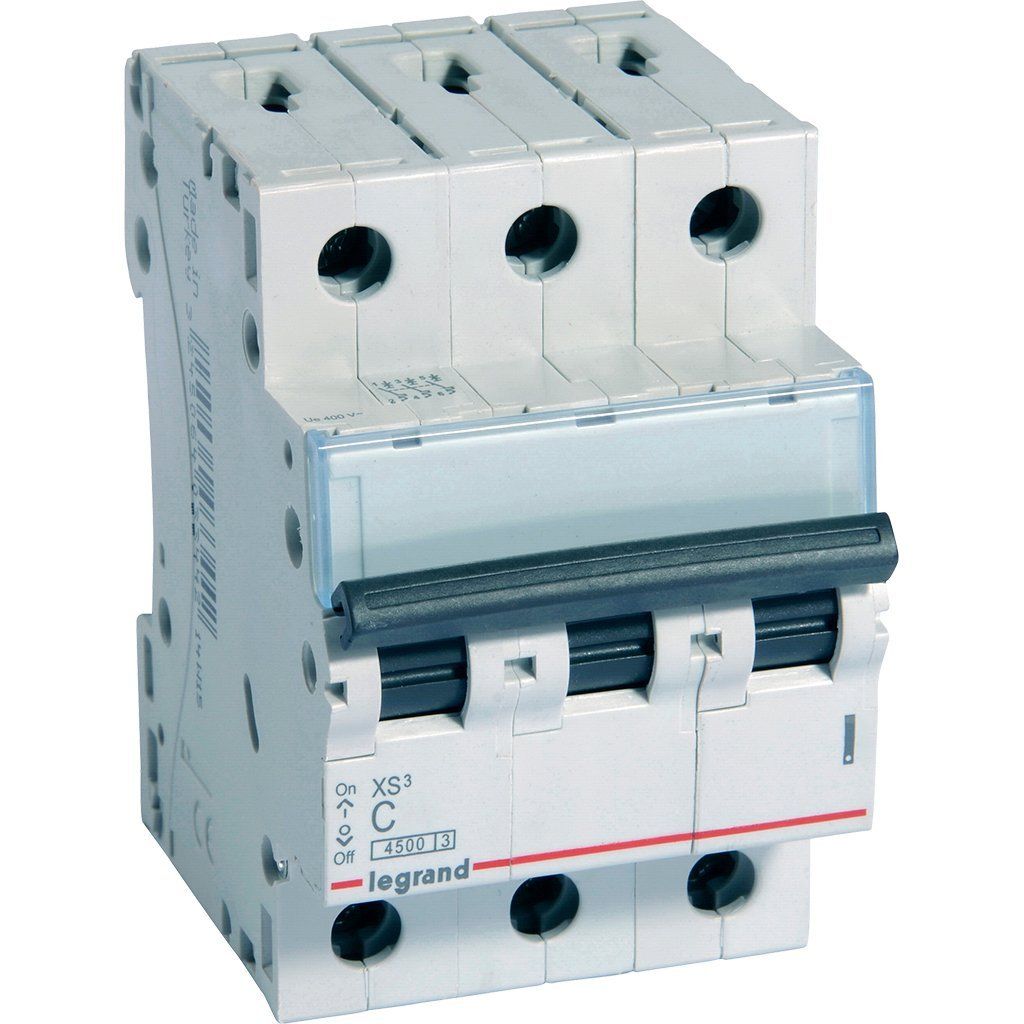 Legrand Otomatik Sigorta XS3 C Tipi 3x6Amper 4.5Ka 403340