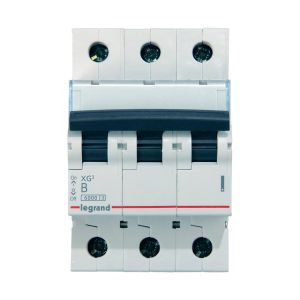 Legrand Otomatik Sigorta XG3 B Tipi 3x40Amper 6Ka 403502