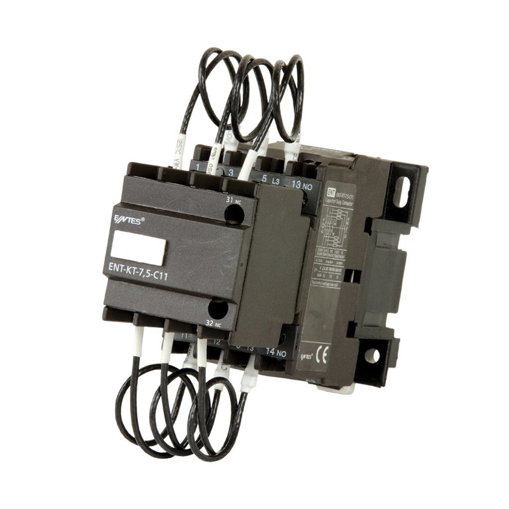 Entes ENT.KT-75-C12 75Kvar 1No+2Nc Alçak Gerilim Kontaktör M3430