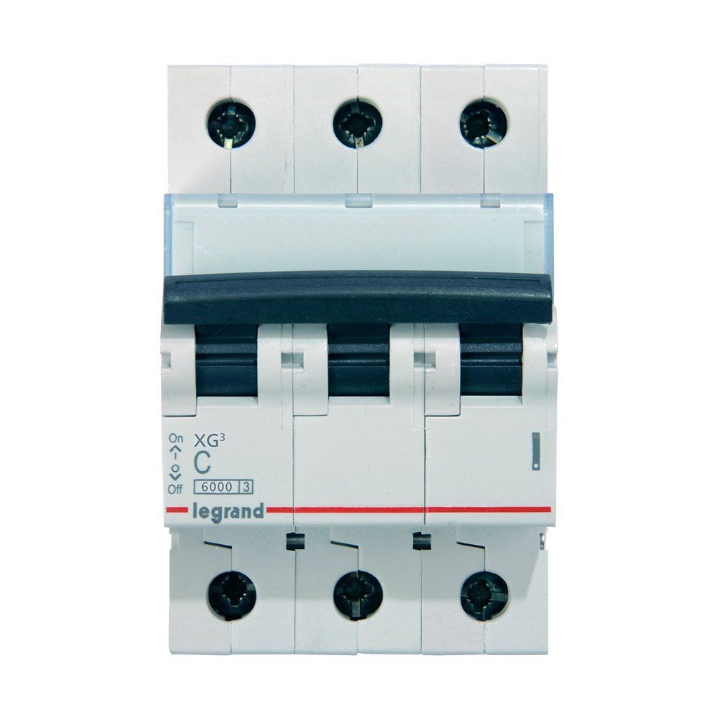 Legrand Otomatik Sigorta XG3 C Tipi 3x3Amper 6Ka 403687