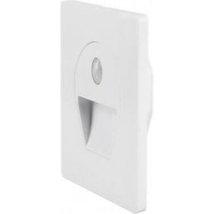 Cata 1W Sensörlü Ledli Koridor Armatürü 6400K Beyaz Kasa Ct-5170B