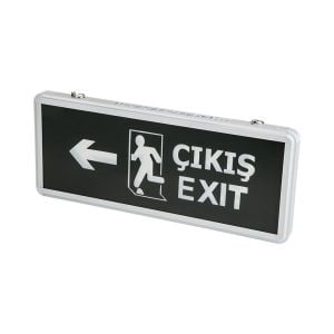 Cata Exit Çıkış Armatürü Ledli 3 Saat Akülü Ct-9170