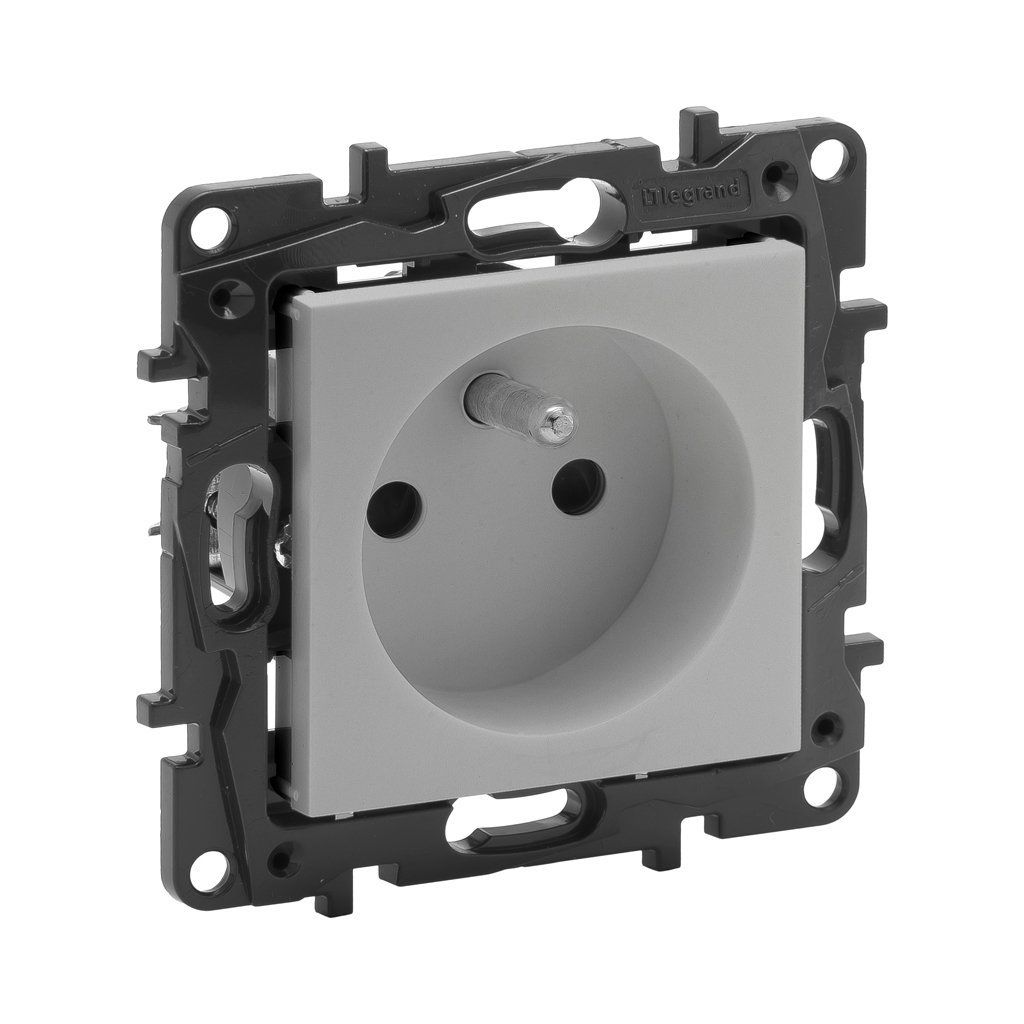 Legrand Raventi Alüminyum Fransız Standardı Topraklı Priz (Ups) 768217