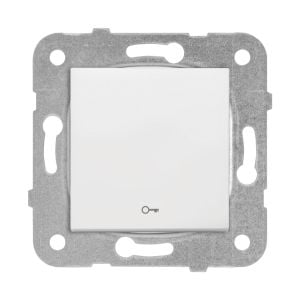 Viko Meridian/ Karre Beyaz Kapı Otomatiği Anahtarı (Mek+Düğ/Kap.) Çerçeve Hariç 90967005