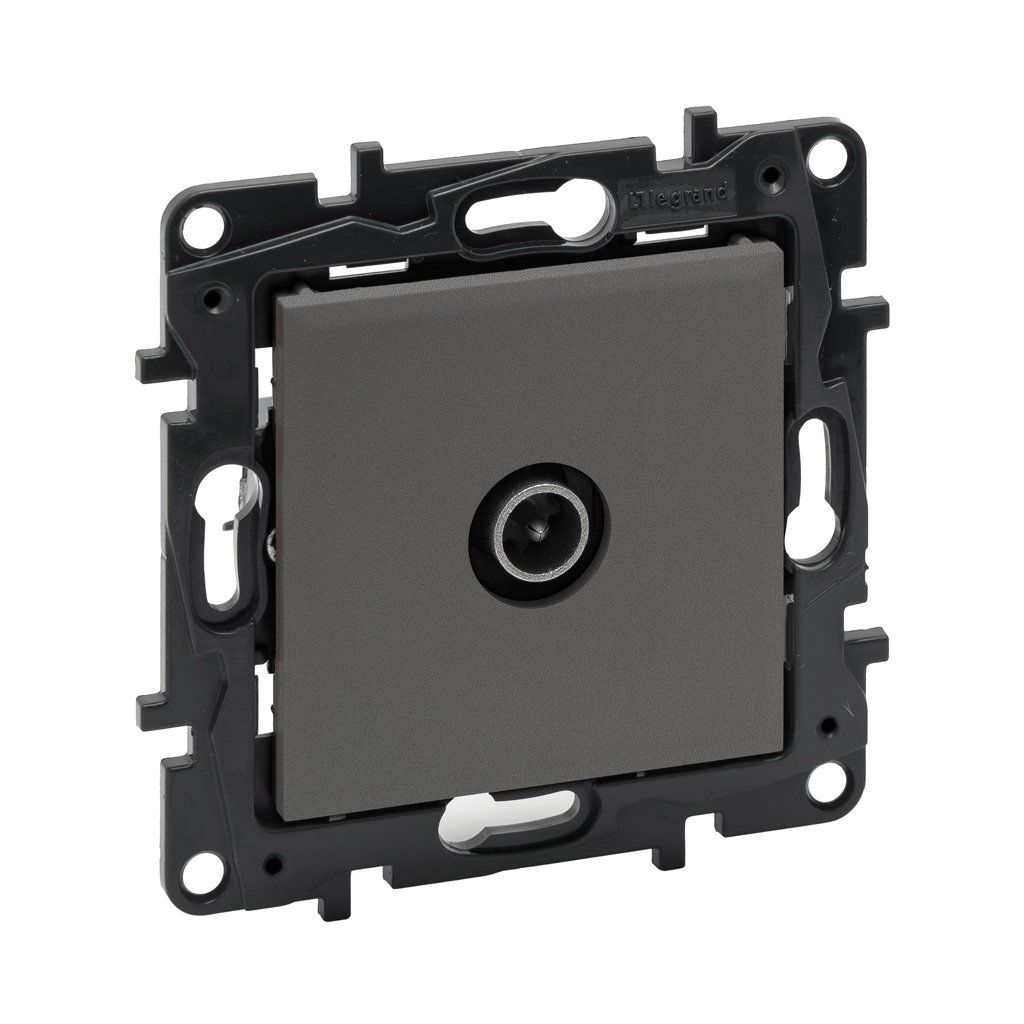 Legrand Raventi Selectıon Titanyum Tv Prizi Geçişli 15Db 768823