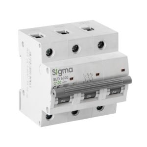 Sigma SLD6000 6kA 3P C100 Otomatik Sigorta 6SK300C