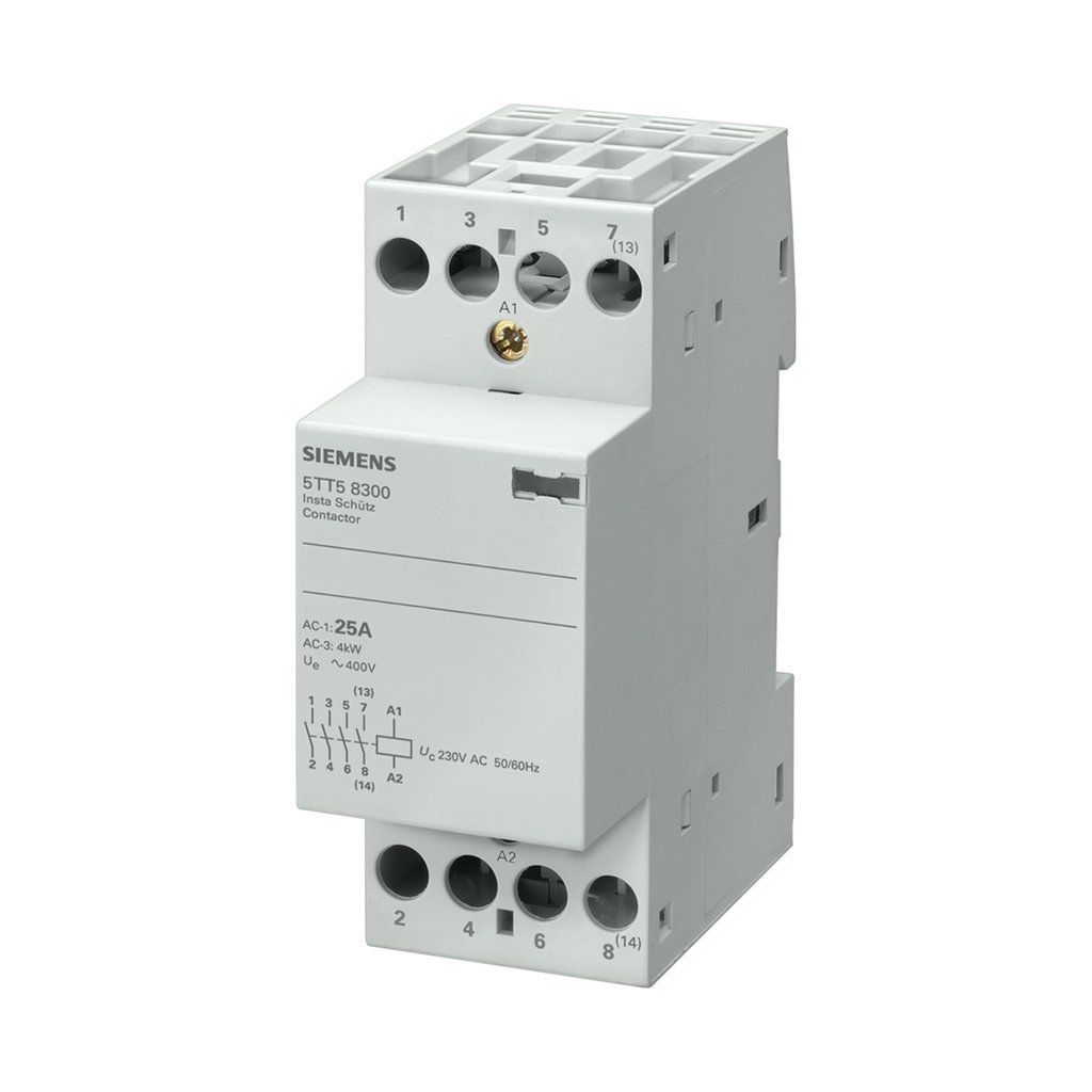 Siemens 5TT5833-0 Insta Kontaktör 25A/440V 4No