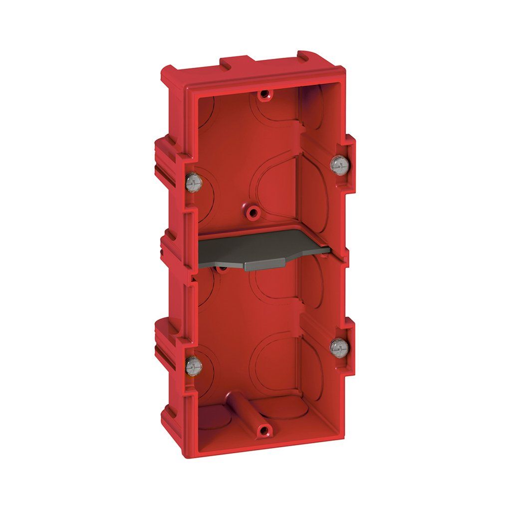 Legrand Batibox Örme Duvar İçin Buat İkili 4/5Modül Derinlik:40mm 080142