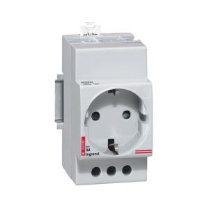 Legrand 2K+T 10-16A 250V Pano Tipi Topraklı Priz Alman Standart Çocuk Korumalı 004285