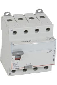 Legrand DX3 4X 80A 300Ma kaçak Akım Koruma Anahtarı A Tipi 411687
