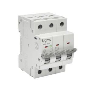 Sigma SND4500 4.5KA 3P C63 Otomatik Sigorta 4SM363C