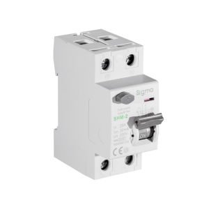 Sigma SHM 2P 30mA 25A 6KA Kaçak Akım Koruma Şalter SHM2025030