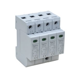 Sigma C TİPİ 4 Kutuplu 40kA AG Parafudr SP4-C040