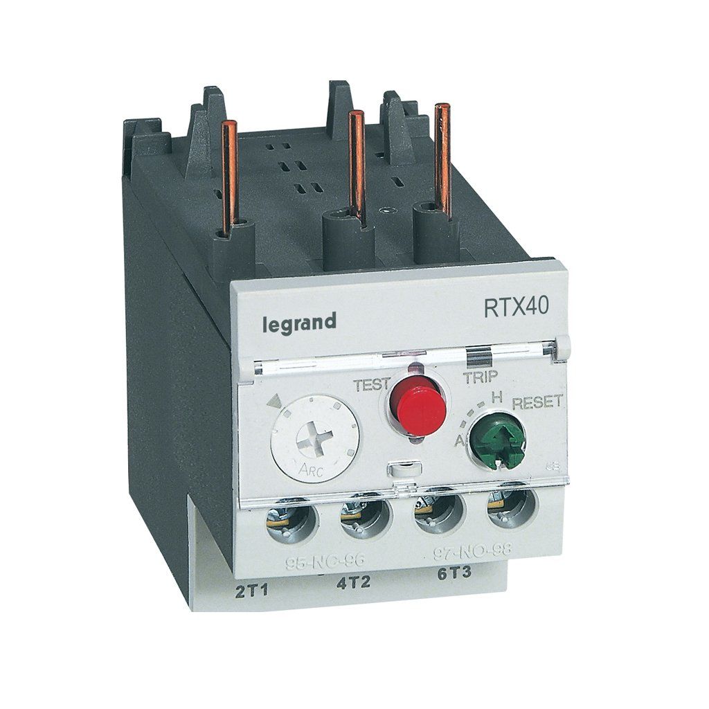 Legrand Rtx3 22 - 40 Termik Röle Ctx3 3 Kutuplu Güç Kontaktörleri İçin 12 - 18A 416653
