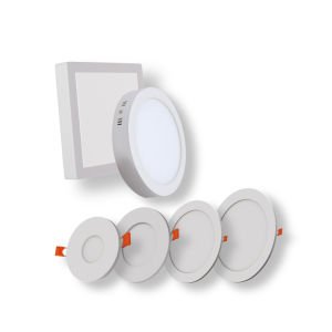 Ledram Cxx-18 18W 4000K Sıva Altı Yuvarlak Slim Led Downlight Armatür IP20 24CXX184018