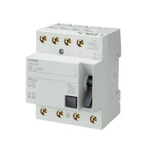 Siemens 5SM3348-6 Trifaze 3 Faz+Nötr 100A/30Ma Kaçak Akım Koruma Rölesi