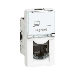 Legrand Armada Beyaz Lcs2 Rj45 Cat6 Priz Utp - 1Modül Antimikrobiyel 076581