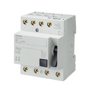 Siemens 5SM3345-6 Trifaze 3 Faz+Nötr 125A/30Ma Kaçak Akım Koruma Rölesi