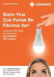 Ledvance LCLA60 Rech 8W/827 230V E27 Şarjlı Ampul 4099854102417