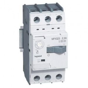 Legrand Mpx3 32S Motor Koruma Şalteri Termik Ve Manyetik Korumalı 2.5A 100Ka 417306