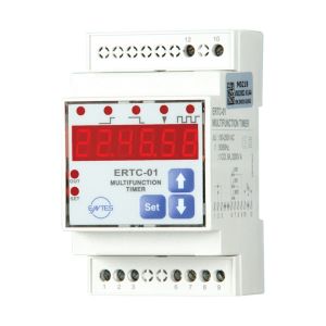 Entes Ertc-01-Dın Çok Fonksiyonlu Zaman Rölesi 1Sn-100 Saat M0219