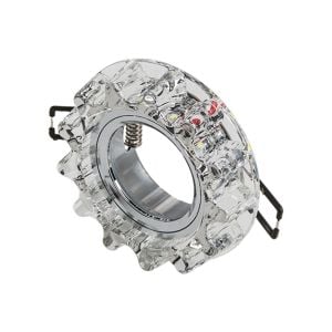Cata Karanfil  Cam Spot Armatür Boş Kasa Led Efektli Ct-6595