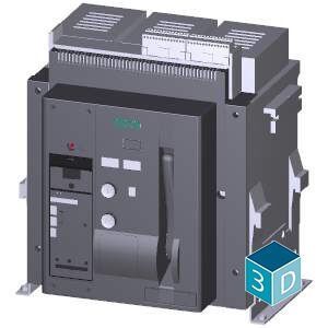 Siemens 3WT8202-5AA00-0AA2 3x2000A 66Ka Otomatik Şalter Açık Tip Sabit