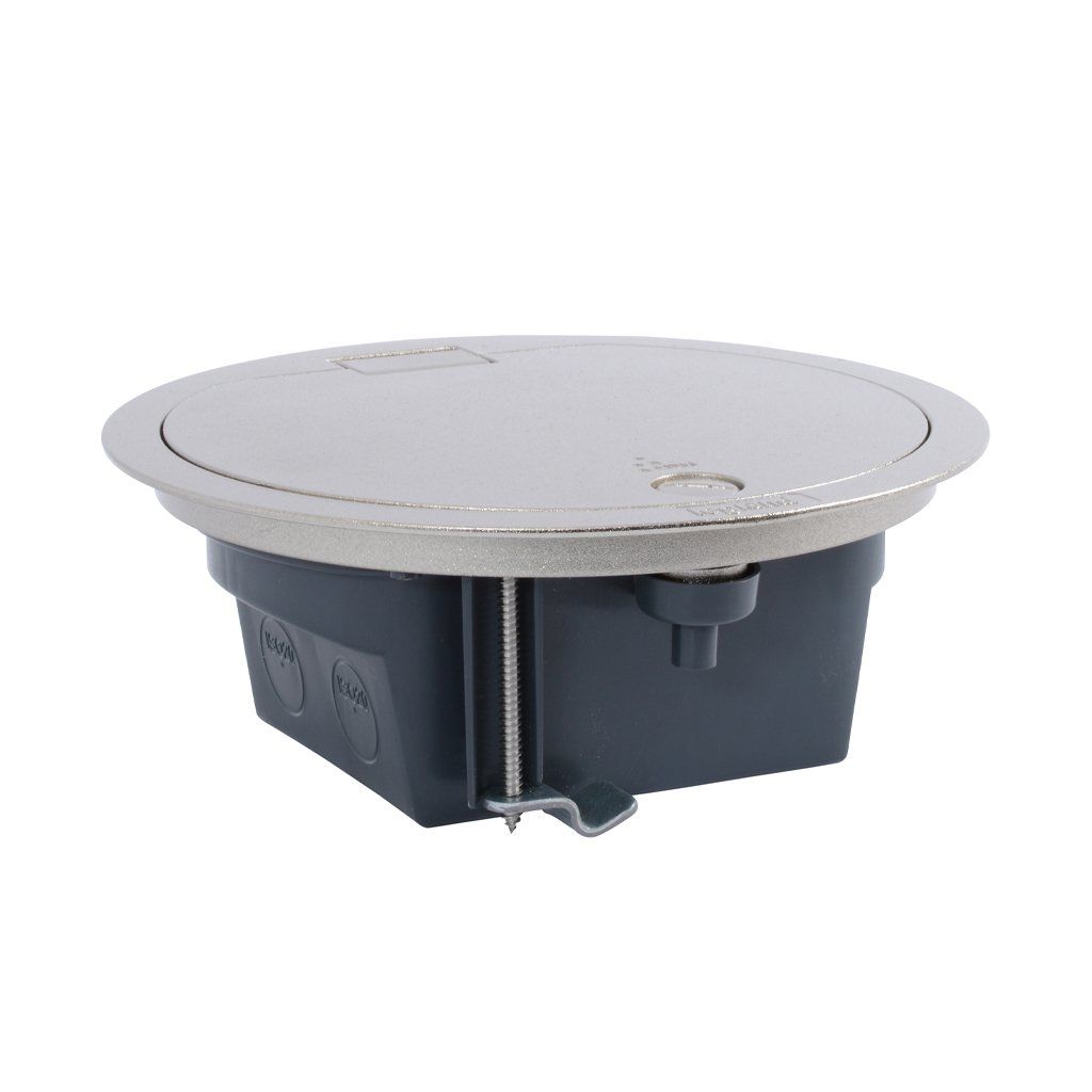Legrand IP66 Korumalı Döşeme Altı Buat 4Modül Menteşeli Kapaklı Paslanmaz Çelik 088064