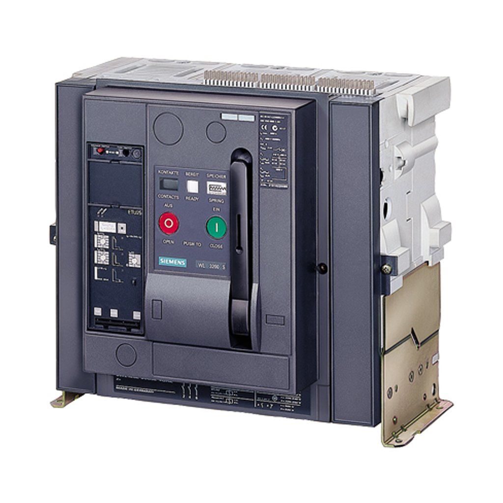 Siemens 3WL1232-3CB32-1AA2 Sentron Wl Serisi Açık Tip Güç Şalteri Sabit Tip Yatay Bağlantılı Üç Kutuplu 80Ka Etu25B Lsı Korumalı 1280-3200 Amper Aşırı Akım Ayarlı 2N0+2Nc Yardımcı Kontaklı