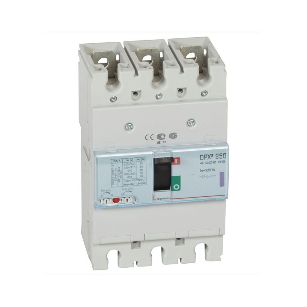 Legrand DPX3 Standart Tip 3x250Amper Kompakt Şalter 50Ka 420269