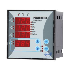 Entes EPR-04-96 96x96 45-265V Ac/Dc Elektronik Güç Ve Enerji Ölçer M1946