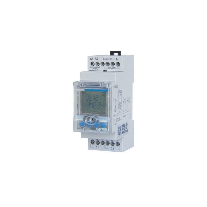 Entes DTR-20S 220V (Rs-485) Astronomık Zaman Rolesı Cift Kontaklı (16A) M3993-M4921