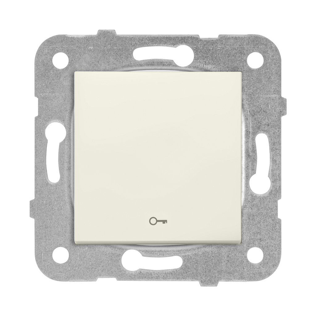 Viko Meridian/ Karre Krem Kapı Otomatiği Anahtarı (Mek+Düğ/Kap.) Çerçeve Hariç 90967205