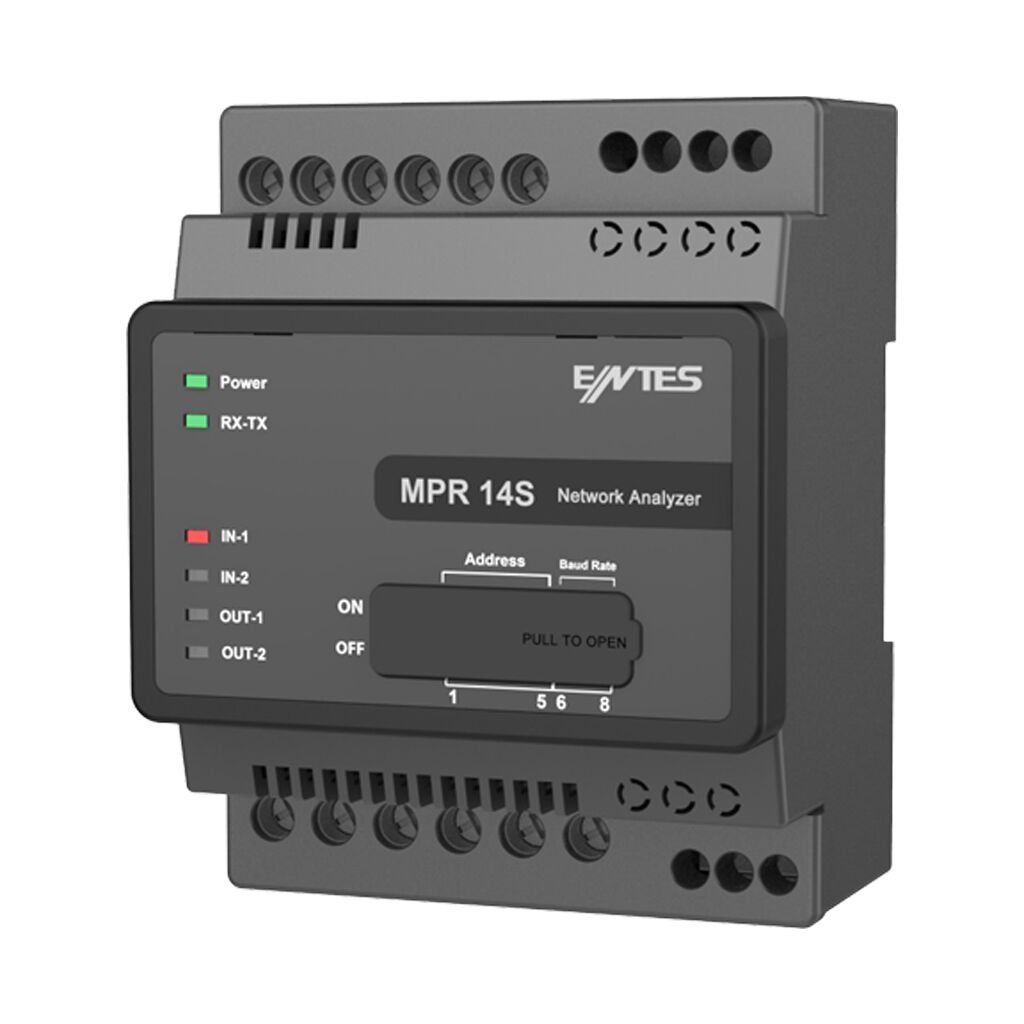 Entes MPR-14S Dın4 95-270Vac/Dc Şöntlü Ekransız Elektronik Şebeke Analizörü M3609