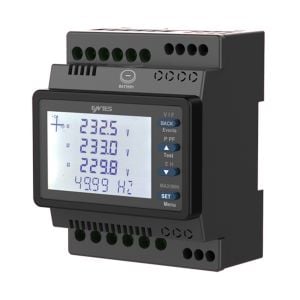 Entes MPR-27S-23 Dın4 95-270Vac/Dc T/İ 2 İzole Sayısal Girişli 2 İzole Sayısal Çıkışlı 1 Analog Çıkışlı Şöntlü Elektronik Şebeke Analizörü M3580