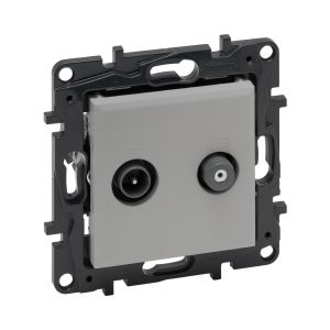 Legrand Raventi Selectıon Alüminyum Tv/Sat Prizi Sonlu 768228