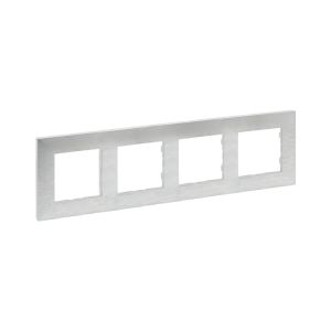 Legrand Raventi Selectıon Satine Alüminyum Dörtlü Çerçeve 768284