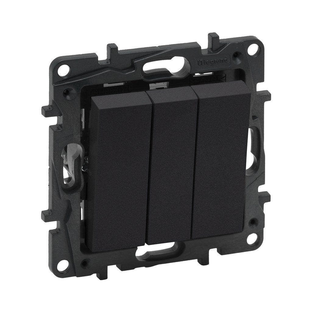 Legrand Raventi Selectıon Kumanda Mekanizması Füme Üçlü Anahtar 768303