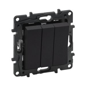 Legrand Raventi Selectıon Kumanda Mekanizması Füme Üçlü Anahtar 768303