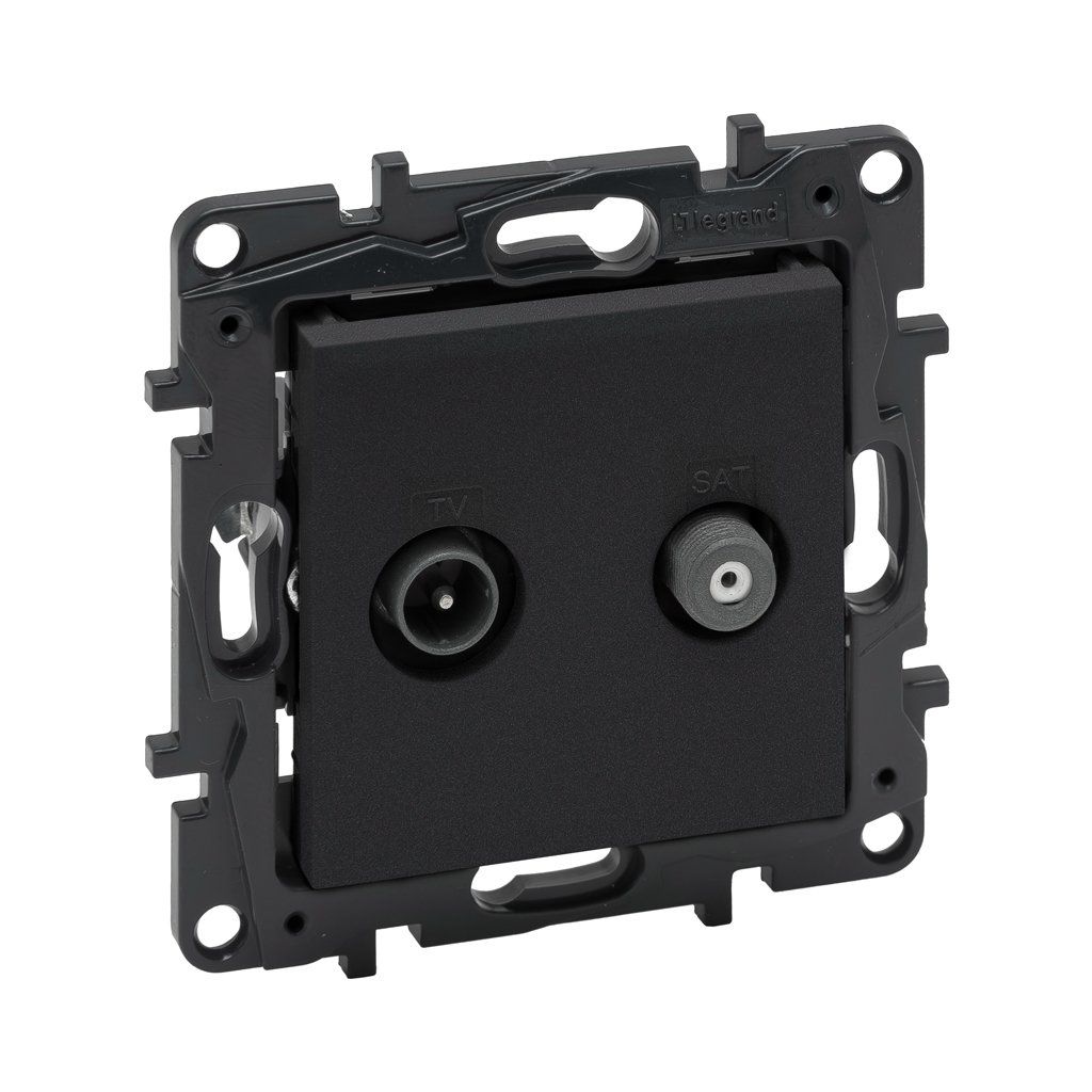 Legrand Raventi Selectıon Füme Tv/Sat Prizi Geçişli 768327